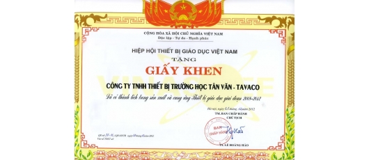 Hiệp Hội Thiết Bị Giao Dục Việt Nam khen tặng